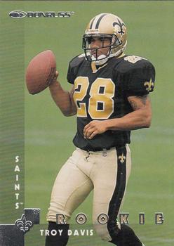 Troy Davis New Orleans Saints 1997 Donruss NFL Rookie #214